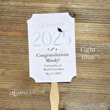 Personalized Graduation Favor Fan