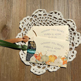 Unique Fall Wedding Guest Favors, Ivory lottery ticket envelopes for a fall wedding, personalized for the bride and groom.  Each comes with moss green or gold ribbon attached, adorned with a fall scene.  Slide a lottery ticket in to see who wins.