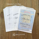 Our personalized wedding scratch off holders are ready to slide a instant lottery ticket in for a fun and memorable wedding favor.  Each is printed with 'Wishing you a lotto love' with the bride and grooms names and wedding date.