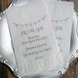 Gender Reveal Favor Bags