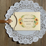 Sunflower Wedding Favors