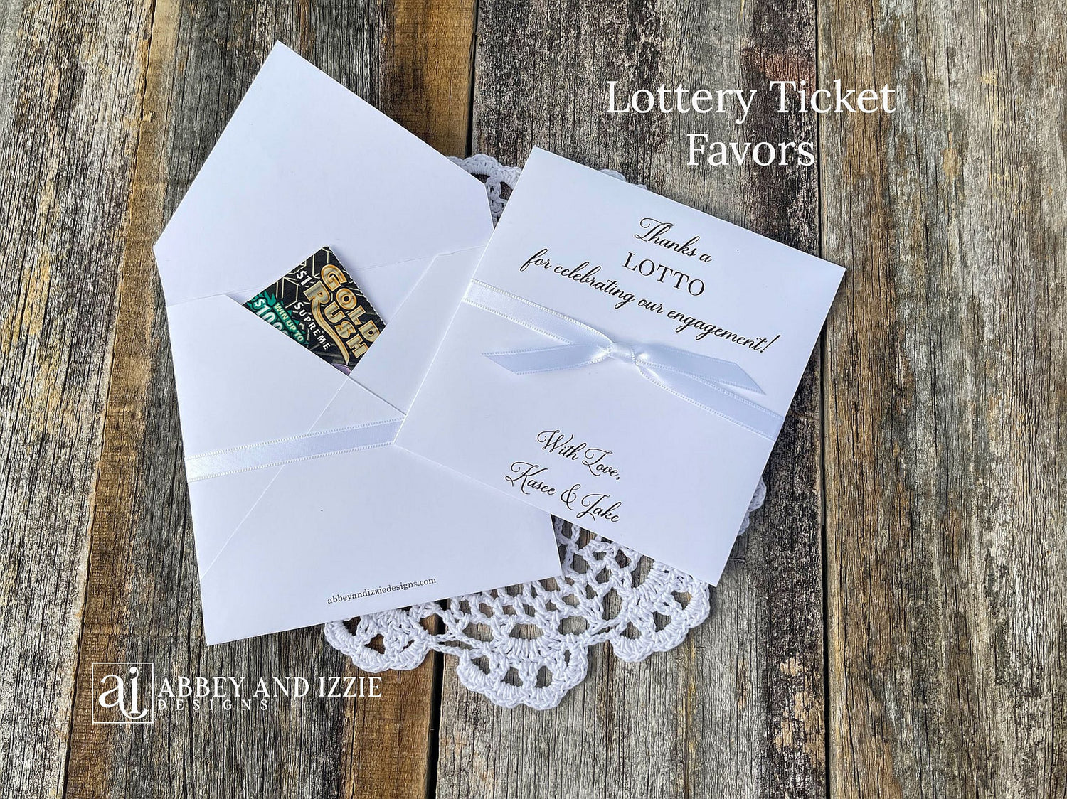 Engagement Party Favors Personalized