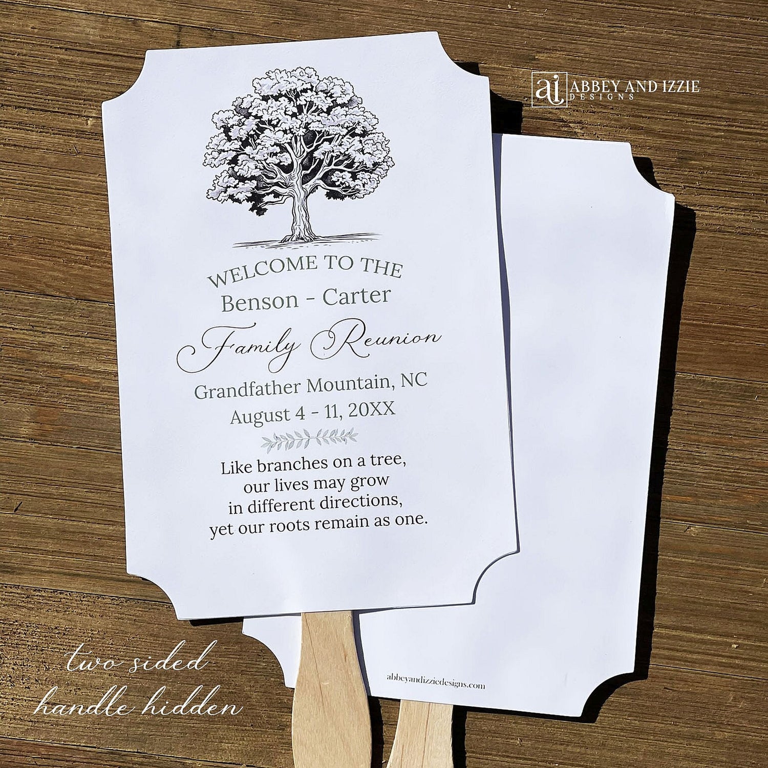 Family Reunion Favors