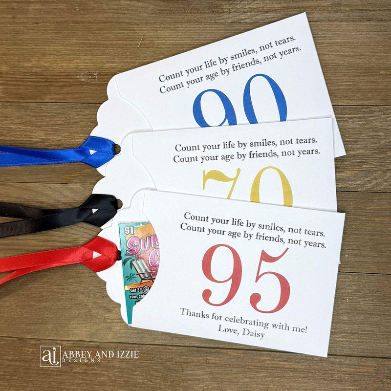Adult Birthday Party Favors