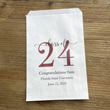 Graduation favor bags for the Class of 2024