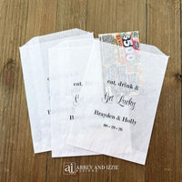 Wedding Scratch off Favor Bags