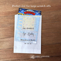 Wedding Scratch off Favor Bags