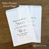 Personalized Baby Shower Candy Bags, 'Babies are oh so Sweet' make sure your guests leave with a treat.  