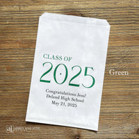 Celebrate the Class of 2025 Personalzied Favor Bags