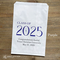 Celebrate the Class of 2025 Personalzied Favor Bags