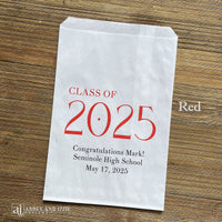 Celebrate the Class of 2025 Personalzied Favor Bags