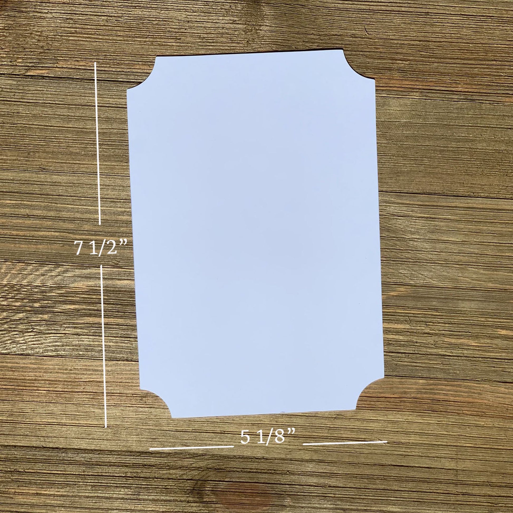 Card size