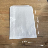 Large glassine bag size