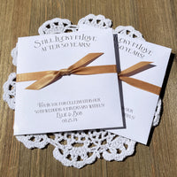 Wedding Anniversary Party Favors Personalized