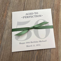 50th Birthday Party Favors Personalized