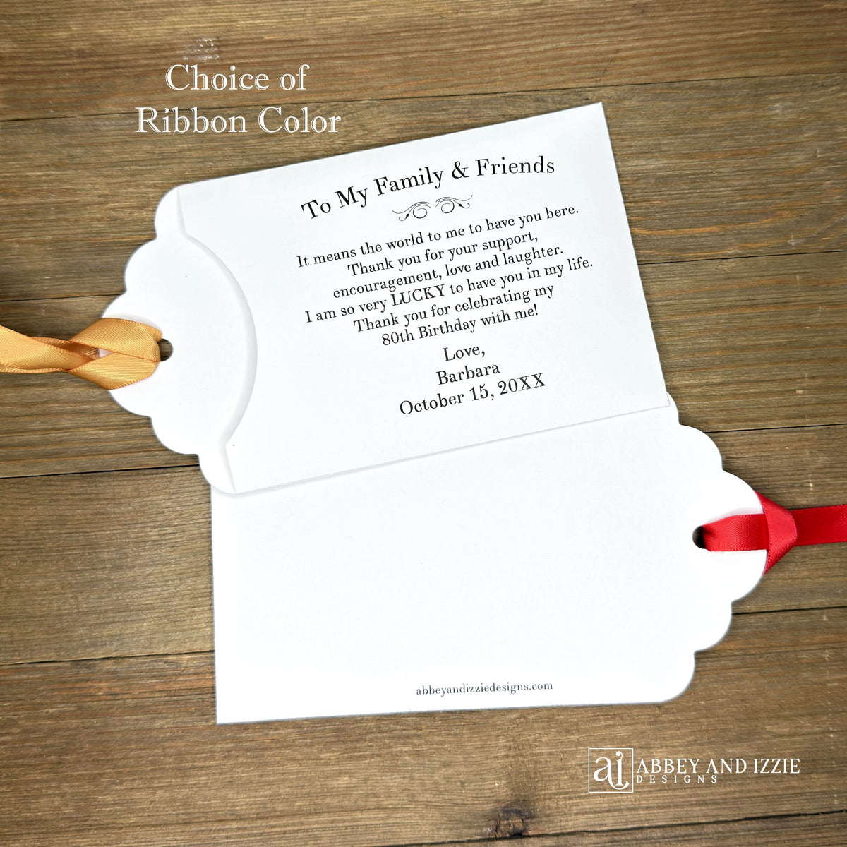 Personalized Birthday Lottery Ticket Favors, a sweet thank you to your family friends for celebrating your birthday.  Each envelope comes personalized with the honoree name ad birthdate.  Slide a lottery ticket in to see who  wins.