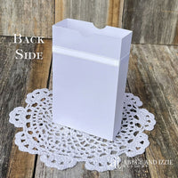 White Favor Boxes for any Occasion Personalized