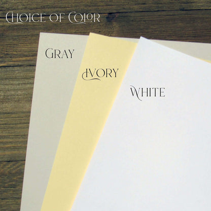 envelope color choices