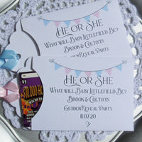 Gender Reveal Party Favors