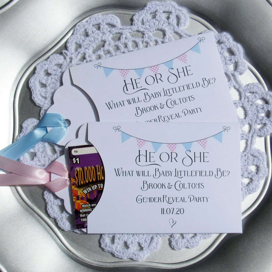 Gender Reveal Party Favors