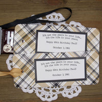 Personalized Adult Birthday Favors
