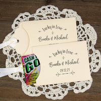 Wedding Lottery Ticket Favors