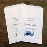 Navy Blue Wedding Favor Bags