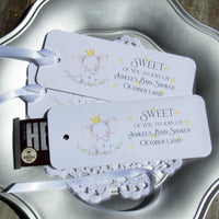 Personalized Elephant Baby Shower Favors