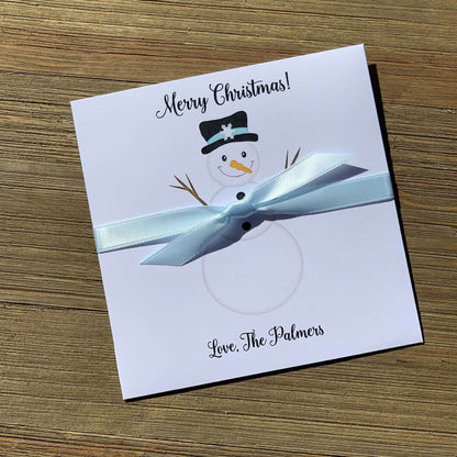 Personalized Holiday Party Favors, slide a lotto ticket in these for a fun party favor.  These are perfect small gifts for co-workers, neighbors, mail man or hand outs for customers.  Slide a business card in with a lotto ticket. 