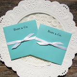 Tiffany Blue Baby Shower Favors