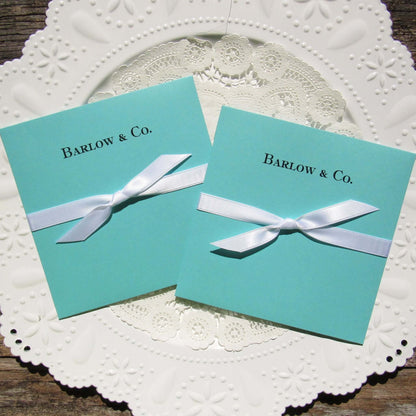 Eye catching and elegant, the distinctive design of these lovely Aqua Blue Wedding Favors are sure to compliment your wedding theme. Give your guests a chance to win big by enclosing a scratch off lotto ticket.