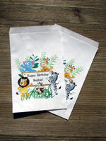 Zoo Birthday Party Favor Bags